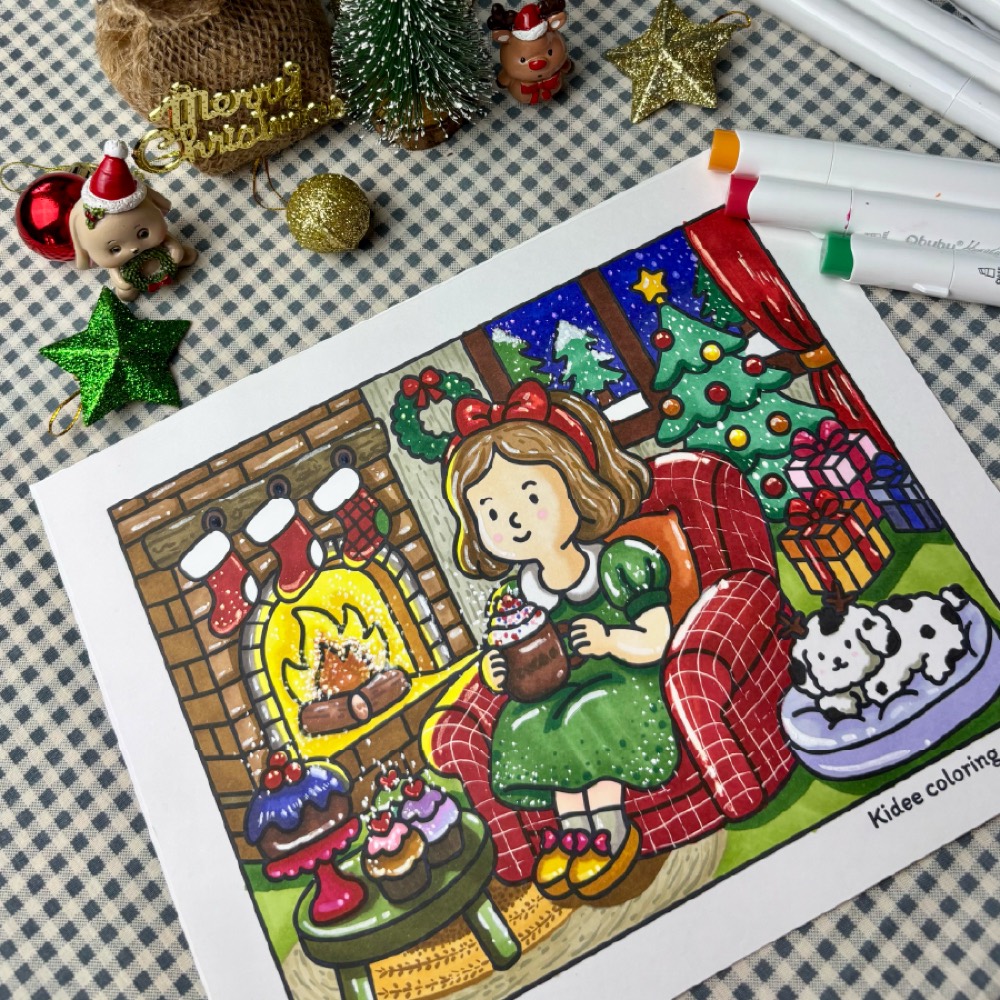 ภาพระบายสี Christmas Special ภาพที่ 4